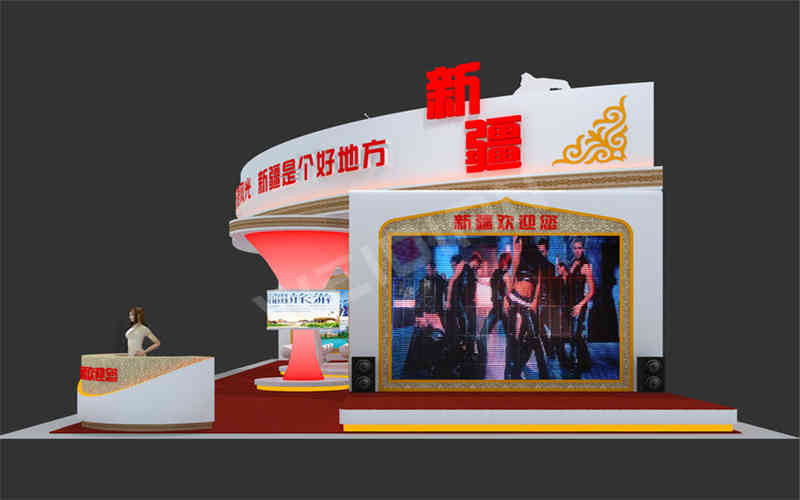 維點(diǎn)展覽裝飾設(shè)計公司助力新疆廣州國際旅游展覽會BITE廣州展臺設(shè)計搭建 維點(diǎn)展覽裝飾設(shè)計公司助力新疆廣州國際旅游展覽會BITE廣州展臺設(shè)計搭建